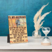 父おもしろい贈 |ご家族へのお知らせ フォトプラーク (側面)