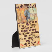 父おもしろい贈 |ご家族へのお知らせ フォトプラーク (側面)