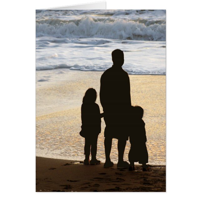 父および子供 (正面)