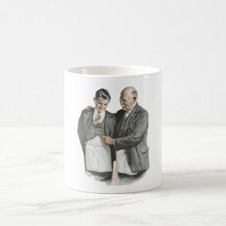 父および息子のコーヒーカップ コーヒーマグカップ