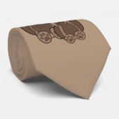 父および息子のテディー・ベア ネクタイ (ロール)