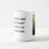 父および息子の反射のコーヒー・マグ コーヒーマグカップ (中央)