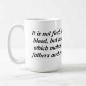 父および息子の反射のコーヒー・マグ コーヒーマグカップ (左)