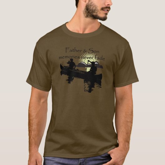 父および息子 Tシャツ (正面)
