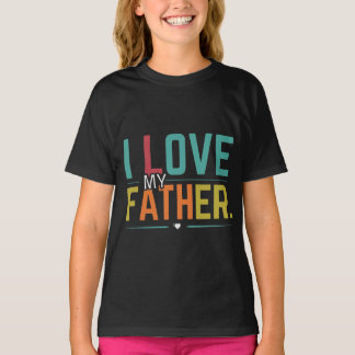 父が大好き Tシャツ