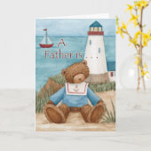 父が誘導灯 – グリーティングカード (黄色い花)