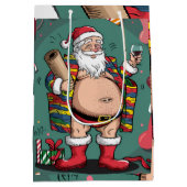 父すてきのクリスマス ミディアムペーパーバッグ (裏面)