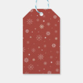 父すてきクリスマス格言クリスマスプレゼントラベル ギフトタグ (裏面)