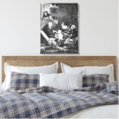 父であることの喜び, c.1797 キャンバスプリント (インサイチュ (寝室))