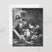 父であることの喜び， c.1797 ポストカード (正面/裏面)