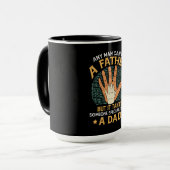 父とパパ:心の違い マグカップ (正面左)