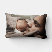 父とベビーが一緒に休眠腰枕 ランバークッション (裏面)