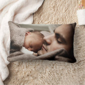 父とベビーが一緒に休眠腰枕 ランバークッション (ブランケット)