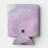 父と娘が座っクールている 缶クーラー (裏面)