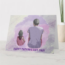 父と娘のカード カード