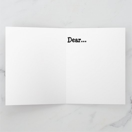 父と娘のカード カード (内部)