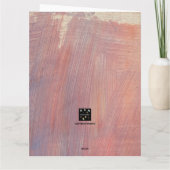 父と娘のハグカード カード (裏面)