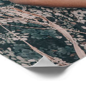 父と娘の写真ポスタカスタムー，家族芸術 ポスター (角)