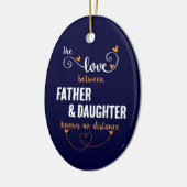 父と娘の愛 セラミックオーナメント (左)