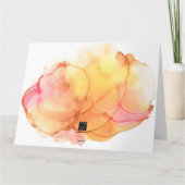 父と娘の絆カード カード (裏面)