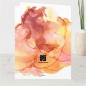 父と娘の絆カード カード (裏面)