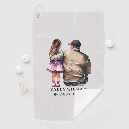 父と娘の絆(11) ゴルフタオル (インサイチュ)