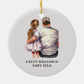 父と娘の絆(13) セラミックオーナメント (裏面)