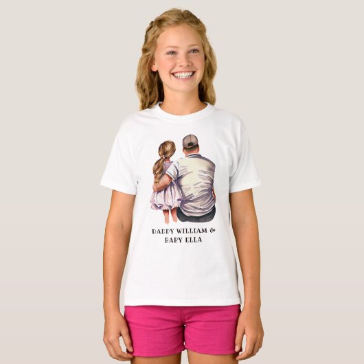 父と娘の絆(13) Tシャツ (正面フル)