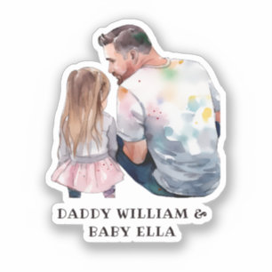 父と娘の絆(5) シール