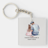 父と娘の絆(7) キーホルダー (正面)