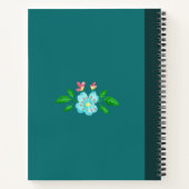 父と娘の記念ジャーナル。 ノートブック (裏面)