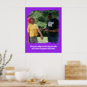 父と娘の贈り物 - 個別の写真 ウォールアート (キッチン)