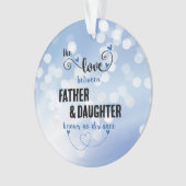 父と娘の距離 オーナメント (正面)