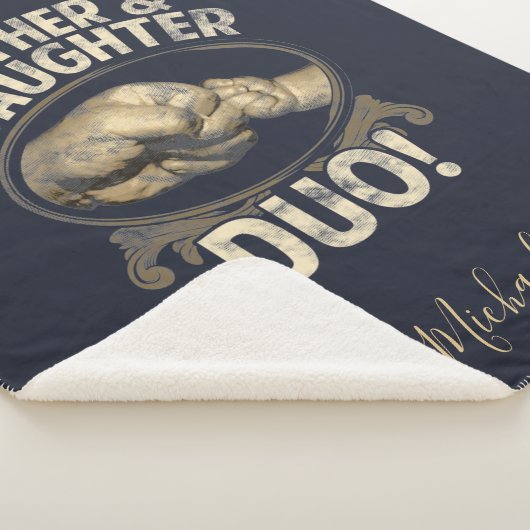 父と娘ファースト・ファーザーズ・デイカスタム シェルパブランケット (3/4)