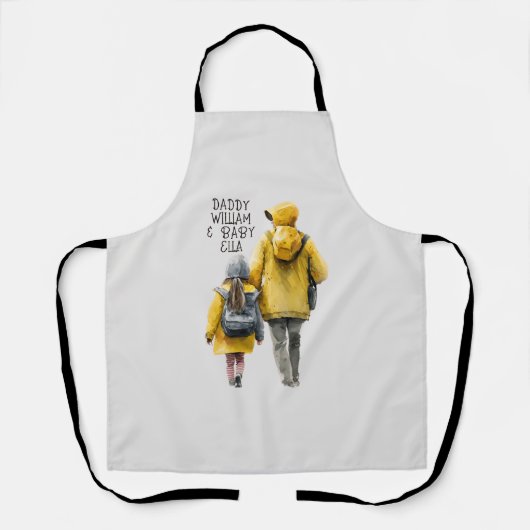 父と娘 エプロン (正面)