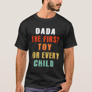 父と子のボンドのシャツDadaエバの最初のおもちゃだ Tシャツ
