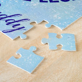 父と子の伝説と遺産パーソナライズされた ジグソーパズル (側面)