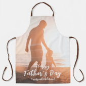 父と子の切れない絆 父の日ギフト エプロン (正面)