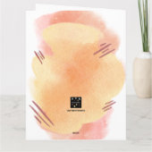 父と子の大切な瞬間カード カード (裏面)