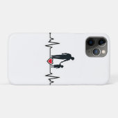父と子の心拍のシルエット表彰盾 Case-Mate iPhoneケース (裏面(横))