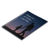 父と子の思い出 ノートブック (左側)