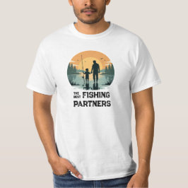 父と子の釣りギフト Tシャツ