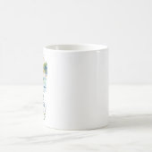 父と子の魚釣り- Happy Father's Day Post コーヒーマグカップ (中央)