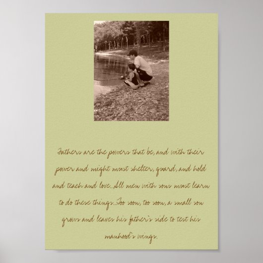 父と子 ポスター (正面)