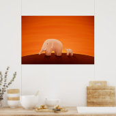 父と子 ポスター (キッチン)