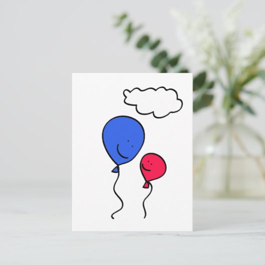 父と子 ポストカード (スタンド正面)