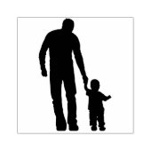 父と子 ラバースタンプ (インプリント)