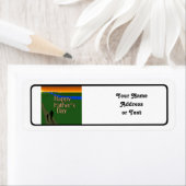 父と子 – 父の日 ラベル (インサイチュ)