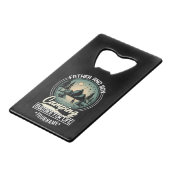 父と息子のキャンプ仲間 クレジットカード栓抜き (裏面アングル)