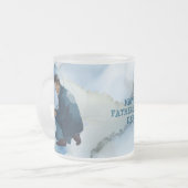 父と息子のボンドマグ フロストグラスマグカップ (正面左)